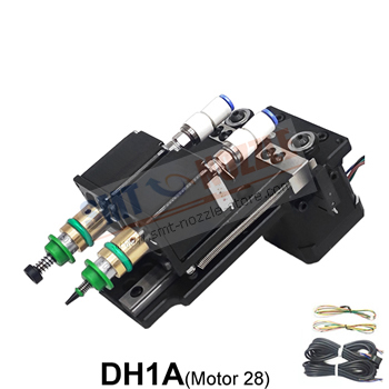 Double-Head Pick and Place Head Module DH1A Move Up and Down On Z-axis