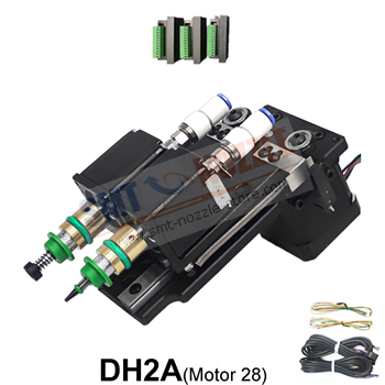 Double-Head Pick and Place Head Module DH2A Move Up and Down On Z-axis