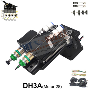 Double-Head Pick and Place Head Module DH3A Move Up and Down On Z-axis