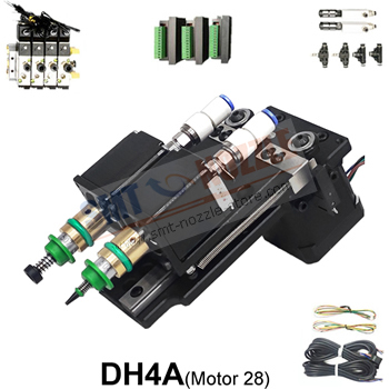 Double-Head Pick and Place Head Module DH4A Move Up and Down On Z-axis