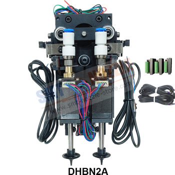 Double-Head Pick and Place Head Set DHBN2A(Non-standard Nozzle + Nozzle Holder + Double-Head Bracket Kit + Motor Driver)