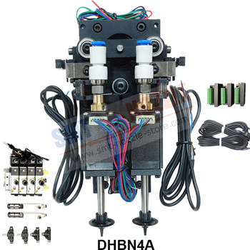 Double-Head Pick and Place Head Set DHBN4A(Non-standard Nozzle + Nozzle Holder + Double-Head Bracket Kit + Motor Driver + Vacuum Ejector ASSY)