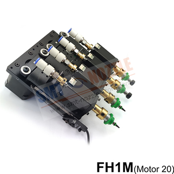 Four-Head Pick and Place Head Module FH1M Move Up and Down On Z-axis