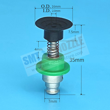 Customized Vacuum Suction Cup Nozzle (&oslash;16.0mm) for Juki Pick-and-place Machine