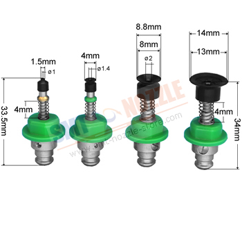 Antistatic Vacuum Suction Cup Nozzle(Juki Pick-and-place Machine)