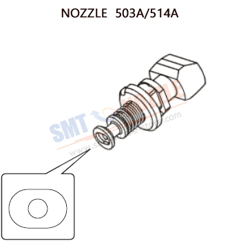 High Quality Pick-and-place Nozzle Yamaha 514A