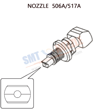 High Quality Pick-and-place Nozzle Yamaha 517A