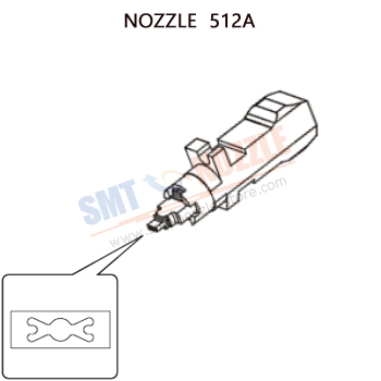 High Quality Pick-and-place Nozzle Yamaha 512A