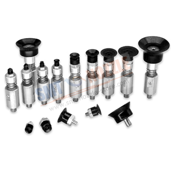 Strong Manipulator Vacuum Silicone Nozzle with Male Thread Suction Cup(Threaded joint, Detachable)