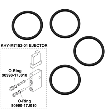 90990-17J010 O-Ring for Yamaha YS24 Vacuum Ejector