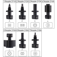 A Set of Yamaha YG100 Series Pick-and-place Nozzle 211A, 212A, 213A, 214A, 215A, 216A, 219A