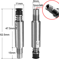 Strong Manipulator Vacuum Suction Cup Nozzles(Long) - Antistatic - Diameter of Customized Vacuum Pad(ø6.0mm, ø8.0mm, ø10.0mm, ø13.0mm, ø16.0mm) * M8