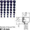 Customized Vacuum Pads (&oslash;1.5mm)