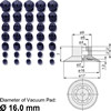 Customized Vacuum Pads (&oslash;16.0mm)
