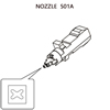 Yamaha 501A SMT Nozzles