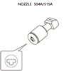 Yamaha 504A SMT Nozzles