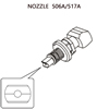 Yamaha 506A SMT Nozzles