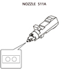Yamaha 511A SMT Nozzles