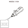 Yamaha 512A SMT Nozzles