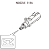 Yamaha 513A SMT Nozzles