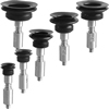 Strong Manipulator Vacuum Silicone Cup Nozzles with Single Bellows Pad - Antistatic - Diameter of Customized Vacuum Pad(ø15.0mm, ø20.0mm, ø25.0mm, ø30.0mm, ø35.0mm, ø40.0mm) * M5