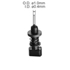 Customized Vacuum Suction Cup Nozzle (&oslash;1.0mm) for Yamaha Pick-and-place Machine