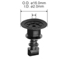 Customized Vacuum Suction Cup Nozzle (&oslash;16.0mm) for Yamaha Pick-and-place Machine